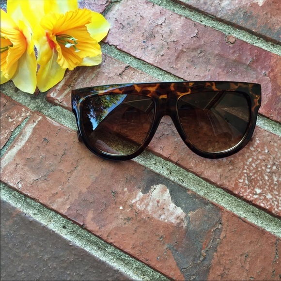 “Aurora” Flat top Aviators - Picture 2 of 3